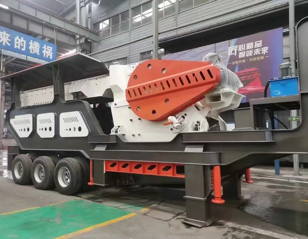 Mobile Impact Crusher Plant