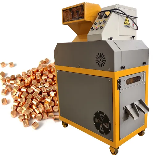 Compact Copper Cable Granulator Machine 